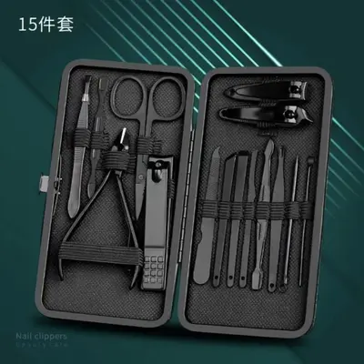 Men's Nail Clipper Set, Complete Kit, Dead Skin Remover, Pedicure Tool - 8