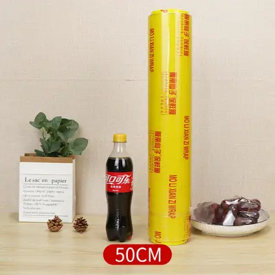 PVC-Frischhaltefolie Lebensmittelqualität Großrolle für Küche - 12