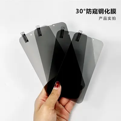 Apple iPhone tempered glass screen protector, 16 Pro, 15 Pro Max, 13, X compatible - 9