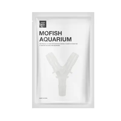 Plastic Aquarium Hose Reducer Adapter with Tee and Straight Connectors