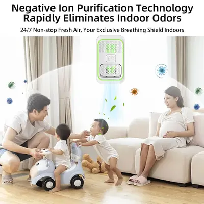 New Amazon Negative Ion Home Air Purifier Cross-Border Energy-Saving Eco-Friendly Direct Plug-In Negative Ion