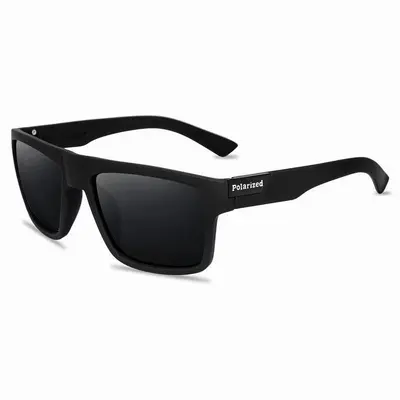 Korean-Style Large Frame Polarized Driving Sunglasses with UV Protection - 3