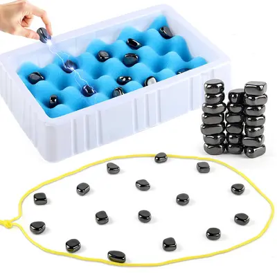亚马逊儿童磁力效应棋桌游训练专注力棋类益智思维逻辑对战棋玩具