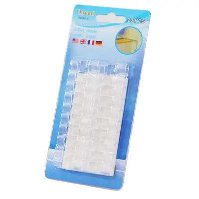 Self-Adhesive Cable Clip, Punch-Free Desktop Cable Organizer - 7