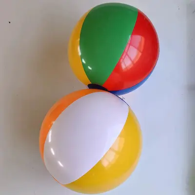 PVC-Aufblasbarer Strandball, bunter Meeresball für Kinder
