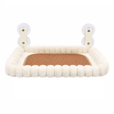 Extra Large Wide Cat Hammock, Window Mounted with Suction Cup - 10
