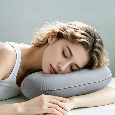 Beliebtes U-förmiges Nackenkissen für Reisen, tragbares Kopfkissen für lange Zugfahrten, Flugreisen und Schlaf, U-förmiges Nackenkissen, Nackenstützkissen