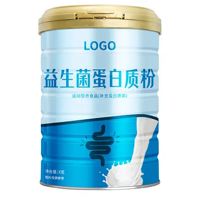 Probiotic Protein Powder, Dual Protein Formula