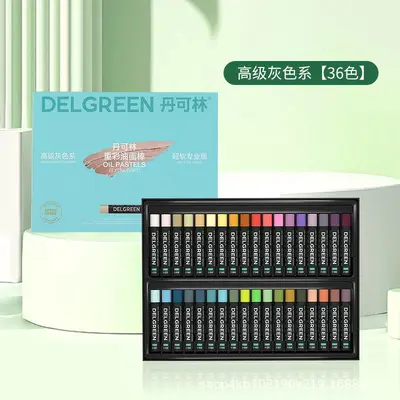Dankelin yağlı pastel seti, 24, 36 veya 72 renk - 10
