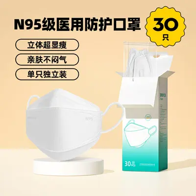 N95 Grade Medical Protective Mask, 4-Layer, Disposable, Individually Packed - 7
