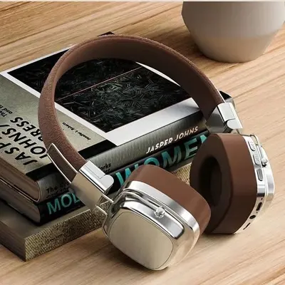 Retro vintage bluetooth headphone wireless high-quality audio - 8