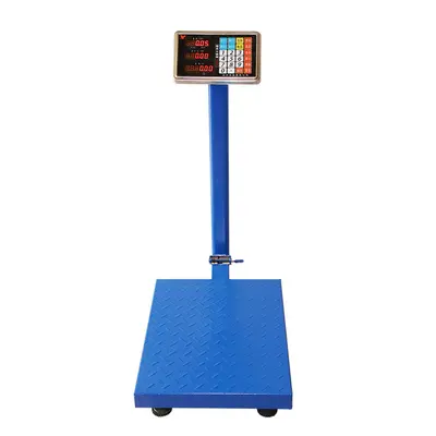 Electronic scale 100kg 150kg 200kg digital platform scale 300kg platform scale 600kg weighing and pricing wholesale