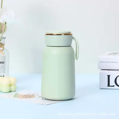 304 Stainless Steel Small Insulated Cup, Portable Cute Kids and Student Water Bottle - 9