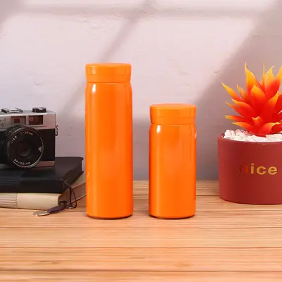 Minimalist Paslanmaz Çelik Mini Termos Bardak, Cep Boy - 9