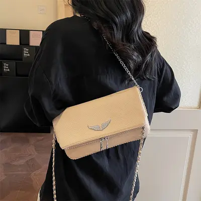 Light Luxury Small Women's Bag with Chain Strap - 4