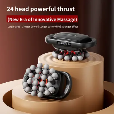 16-Head and 24-Head Multi-Head Fascia Gun, Deep Tissue Massager - 5