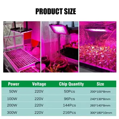 Sınır ötesi bitki büyüme lambası fide dikim dolgu ışığı growlight bitki kalsiyum takviyesi tam spektrum LED fiş panosu