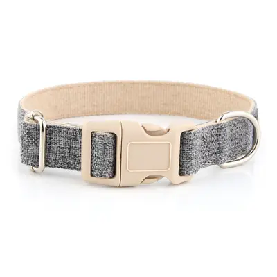 Pure Linen Dog Collar for Large, Medium and Small Dogs - 11