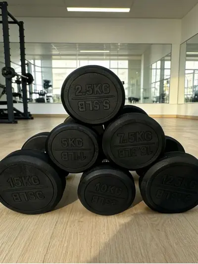 Sabit Dambıl Ticari Ev Kullanımı Çok Ağırlıklı Set Fabrika Doğrudan Satış Stok Toptan Satış Katı Demir 2.5-50kg Kas Geliştirme - 3