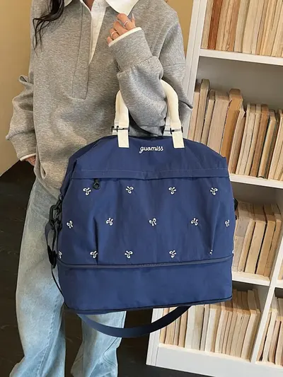 Erweiterbare Reisetasche, Großraum, leicht