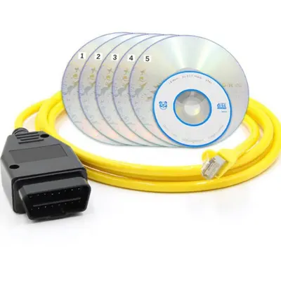 OBD V50.3 psdzdata ENET tam set, BMW F serisi Ethernet için
