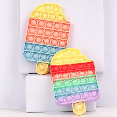 Silicone Whack-a-Mole Bubble Pop Fidget Toy for Children - 1