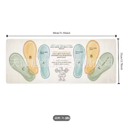 Diatomite Foot Mat for Minimalist Yoga Mat, Absorbent, Anti-Slip - 7