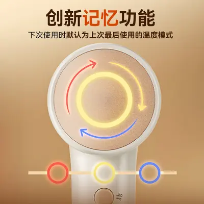 Negative Ion Hair Dryer, High Power, Hair-Safe, Portable