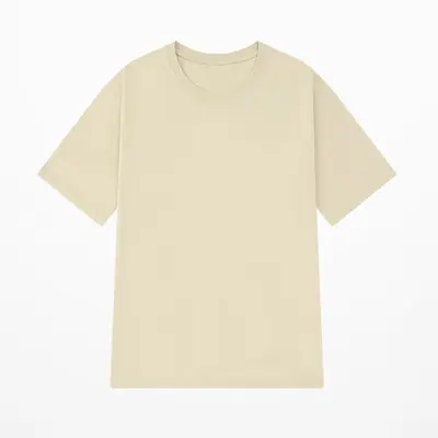 Herren Basic-T-Shirt, 100% Baumwolle, Kurzarm, Rundhals, lockere Passform - 12