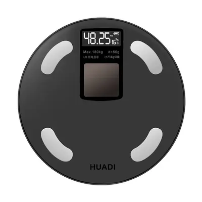 Lagerbestand Neue Solarladegewichtswaage intelligente genaue Haushalts-Körperfettwaage Erwachsenen-Bluetooth-Waage Körperwaage elektronisch - 6