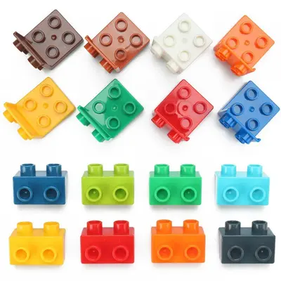 Großhandel kompatible LEGO Großsteinbausteine Spielzeug Grundbaublöcke Zubehör spezielle Formteile Bulkteile - 5