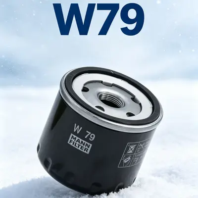 W79 Oil Filter Element Filter Cartridge for Motorcycle Megane, Factory Wholesale In-Stock Full Carton Cross-Border