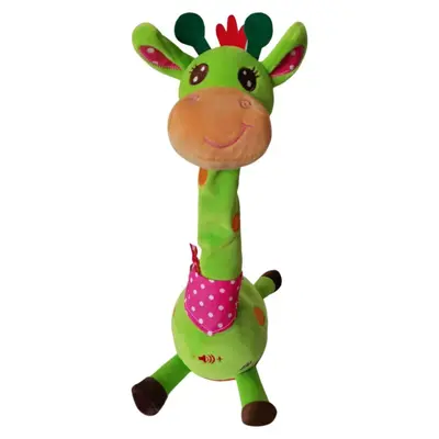 Volume Adjustable Swinging Dancing Giraffe Plush Toy That Sings - 8