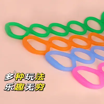 Silicone Seven-Hole Pull Rope, Home Yoga and Chest Expander