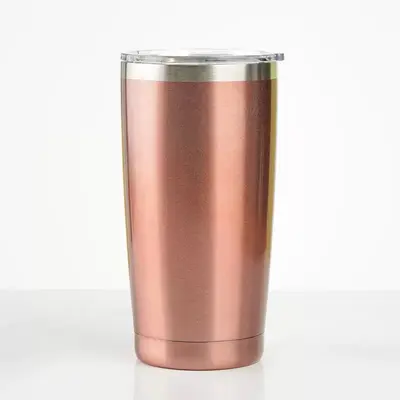 Çift katmanlı vakumlu araç bardağı 20 oz, 304 paslanmaz çelik - 7