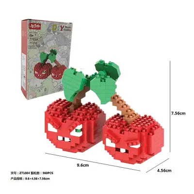 Plants vs. Zombies Bausteine-Set mit fleischfressender Pflanze und Zombie-Figur - 7