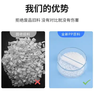桌面拼豆收纳盒小盒子正方形收纳清洁pp透明塑料盒小杂物包装盒 - 4