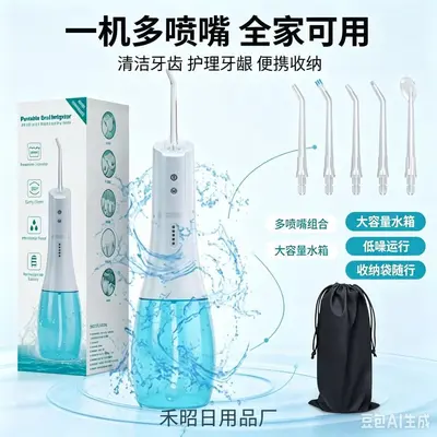 新款冲牙器 手持家用牙齿清洁水牙线 电动洗牙器