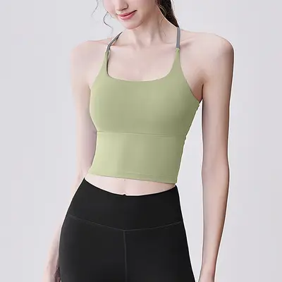 Women's Sports Bra, Open Back, High Support, Plus Size - 10