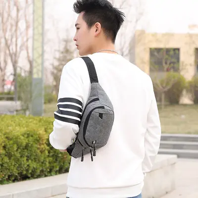 Men's and Women's Sports Waist Bag, Multifunctional Phone Bag for Running