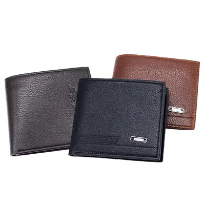 Men's PU Leather Wallet with Coin Pocket and Card Slots, Daily Use - 6