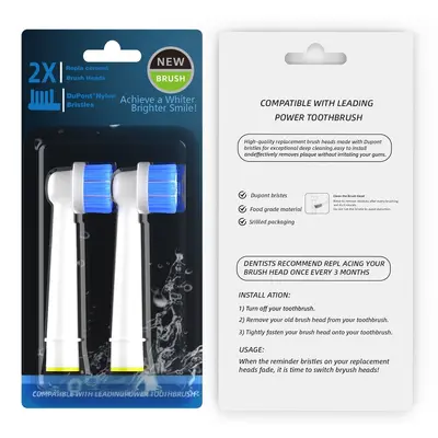 Ersatzbürstenkopf für Oral-B und Braun Zahnbürsten - 5