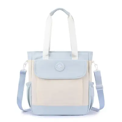 Preppy Style Backpack for Women, Lightweight Korean Design, Large Capacity - 12
