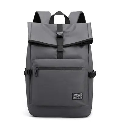 Simple Men's Backpack Lightweight Laptop Compatible Daily - 8