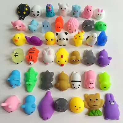 Animal Squishy Toy, Cute Mochi Stress Relief Toy