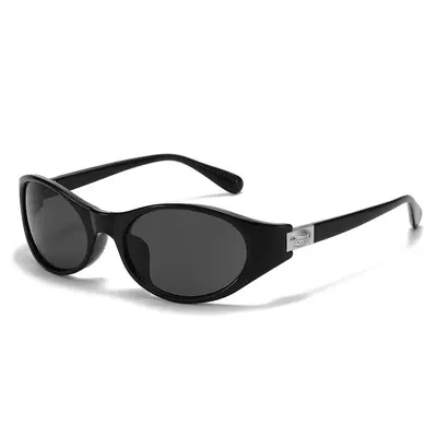 Y2K Style Large Frame Sports Sunglasses with UV Protection, Headband Design - 5