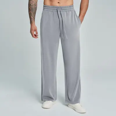 Erkek Modal Spor Pantolon, Nefes Alabilen, Düz Paça, Model 5090 - 9