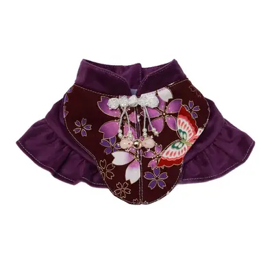 Pet Hanfu Outfit with Jade Rabbit Design, New Year Style - 2