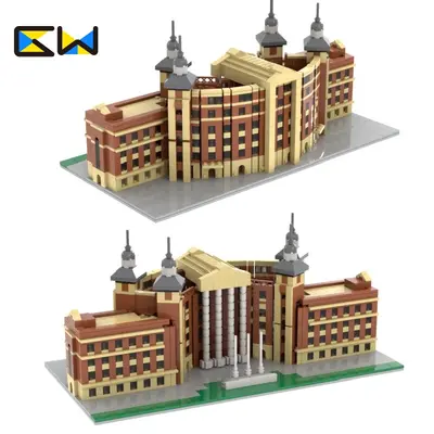 Lego-kompatible Bausteine, Architektur- und Straßenszenen - 3