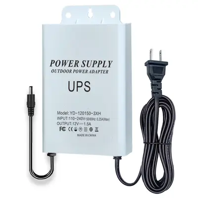 Mini UPS 12V 2A Uninterruptible Power Supply for NVR and Surveillance Cameras - 6